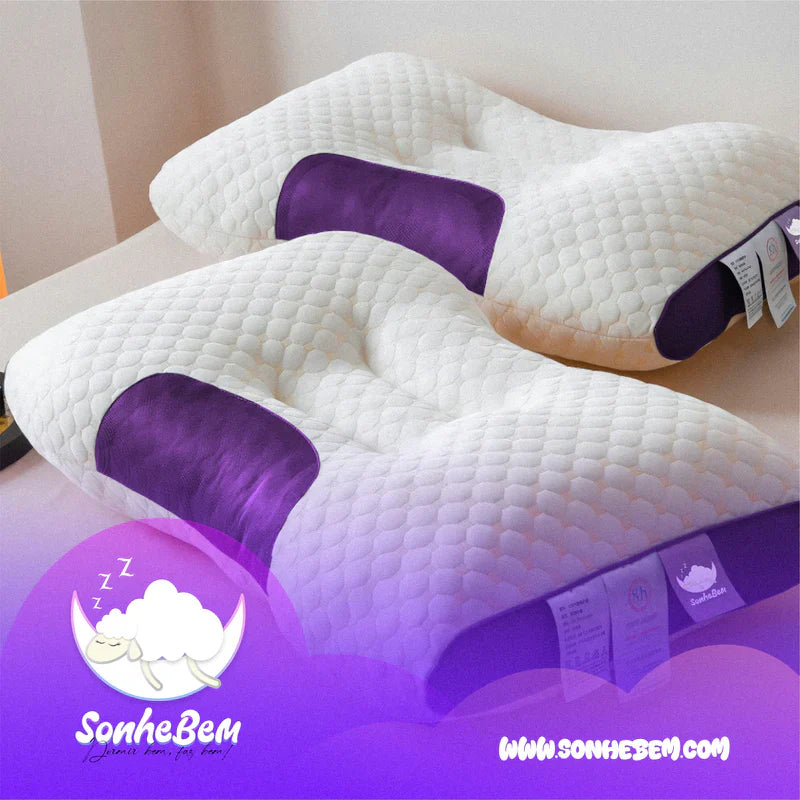 Travesseiro Pillow Top Confort - Suporte Ortopédico Premium (COMPRE 1 LEVE 2)