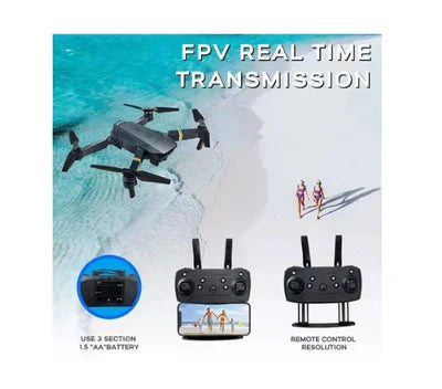 🚚 -PAGO CONTRAENTREGA 🚚 Drone Wifi Doble Batería E88 4K + ENVIO GRATIS