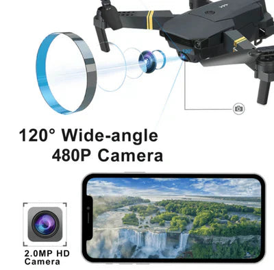 🚚 -PAGO CONTRAENTREGA 🚚 Drone Wifi Doble Batería E88 4K + ENVIO GRATIS